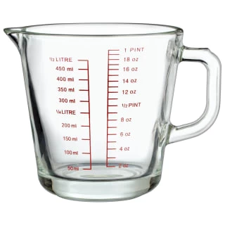 B&M Glass Measuring Jug 500ml - Image 2