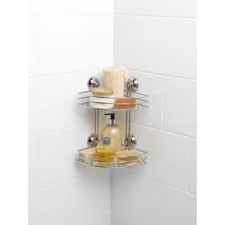 B&M Two Tier Corner Suction Caddy