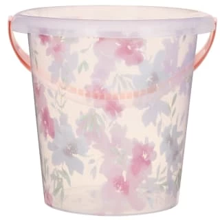 B&M Printed Bucket 12L - Floral - Image 2