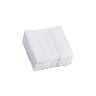 B&M Signature Zero Twist Face Cloth 3pk - White