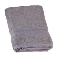B&M Signature Zero Twist Bath Towel - Grey