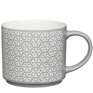B&M Jumbo Embossed Stacking Mugs 4pk - Image 4