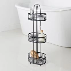 Addis Powder Coated 3 Tier Caddy - Black