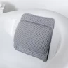 Addis Bath Pillow - Grey