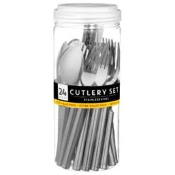 B&M Stainless Steel Cutlery Set 24pc