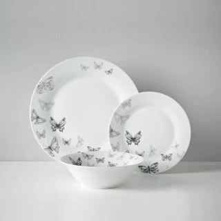 B&M Butterfly Dinner Set 12pc