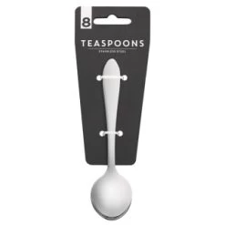 B&M Stainless Steel Teaspoons 8pk