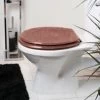 B&M Rose Gold Glitter Toilet Seat