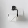B&M Black Suction Toilet Roll Holder