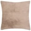 B&M Aspen Faux Fur Cushion - Dark Mink