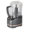 Tower Compact Food Processor 400ml - Grey & Rose Gold