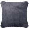 B&M Aspen Cushion 48 X 48cm - Charcoal