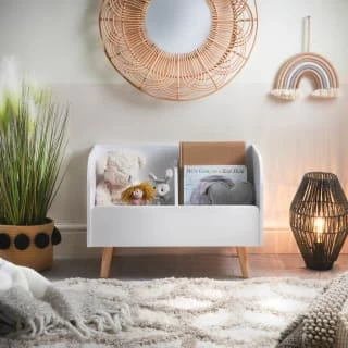 B&M Alva Multi Purpose Storage Box - White