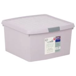 B&M Waffle Clip Box 25.5L - Blush