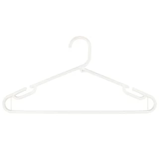B&M Jumbo Hangers 10pk - White