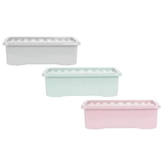 B&M Under Bed Storage Box 32L - Grey - Image 5