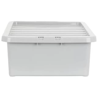 B&M Under Bed Storage Box 32L - Grey - Image 4