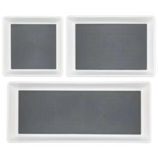 Simply Everyday Non-Slip Cutlery Tray - Grey - Image 2