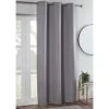 B&M Kent Woven Blackout Panel 54 X 86" - Grey