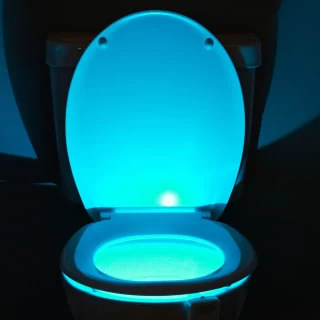 B&M Multicoloured Toilet Night Light - Image 7