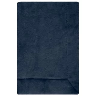 Heritage Collection Aspen Faux Fur Throw - Navy - Image 2