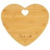 B&M Heart Slogan Chopping Board