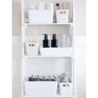 Soho Storage Tub 11 X 25.5 X 17cm - White - Image 2