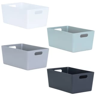 Soho Storage Tub 11 X 25.5 X 17cm - White - Image 3
