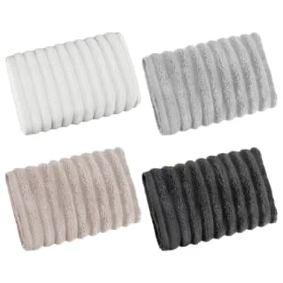 Retreat Knitted Hand Towel - Grey - Image 2