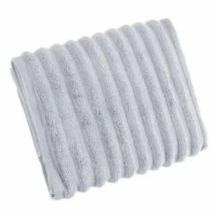 Retreat Knitted Bath Towel - Grey