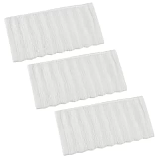B&M Retreat Face Cloth 3pk - White - Image 2