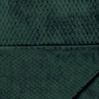 B&M Waffle Throw - Dark Green - Image 4