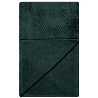 B&M Waffle Throw - Dark Green - Image 3
