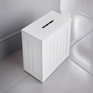 Maine Bathroom Storage Unit - White - Image 2