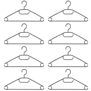 B&M Swivel Hook Hangers 8pk - Grey - Image 3