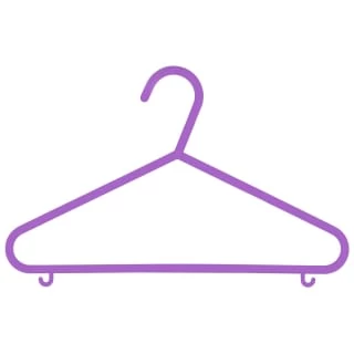 B&M Children's Hangers 10pk - Pastel - Image 7