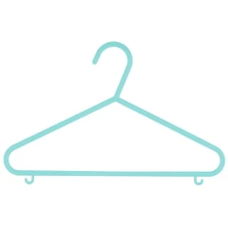 B&M Children's Hangers 10pk - Pastel - Image 3