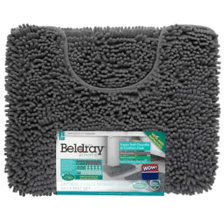 B&M Noodle Bath Mat Set - Charcoal - Image 2