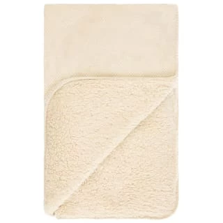 B&M Alba Waffle Sherpa Throw - Image 2