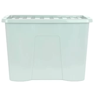 B&M Storage Box With Lid 80L - Sage - Image 3