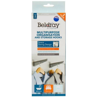 Beldray Multi-Purpose Organisation Hooks 2pk - Image 3