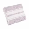 B&M Newbury Stripe Bath Towel - Grey
