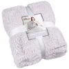 Home Essentials Teddy TV Blanket - Silver