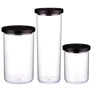 B&M Canister With Airtight Wooden Lid 2L - Image 4