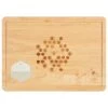 B&M Bee Happy Wooden Chopping Board