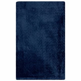 Simply Everyday Oversized Waffle Throw - Navy - Image 3