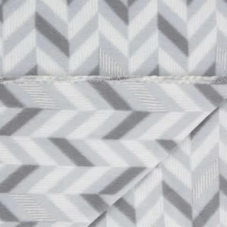 Simply Grey & Geo Print Polar Fleece Throw 2pk - Image 4