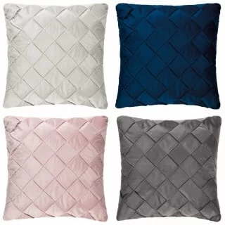 Basket Weave Silver Cushion - Image 2