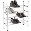 Spaceways 4 Tier Extendable Shoe Rack