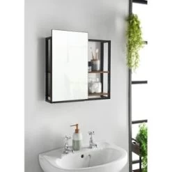 Tromso Bathroom Mirror Cabinet